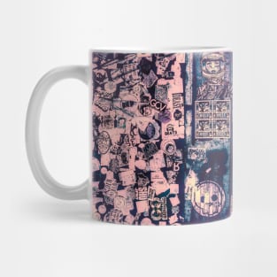 Street Art NYC Stickers Mug